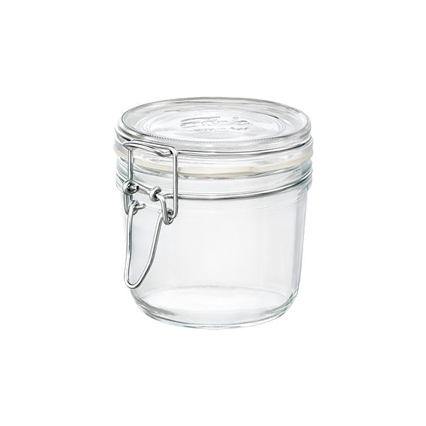 Bormioli Rocco Fido Cylinder 35cl. Food Jar, Clear